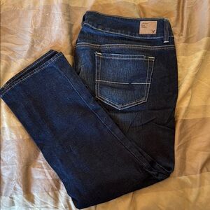 American Eagle Outfitters Indigo Straight Leg Jeans